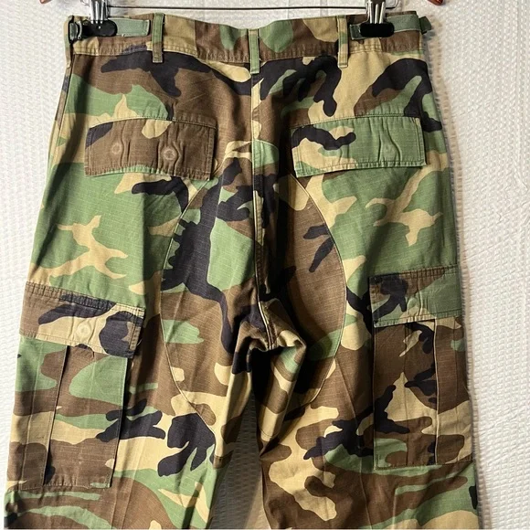 Camo Cargo Pants Size S30x32